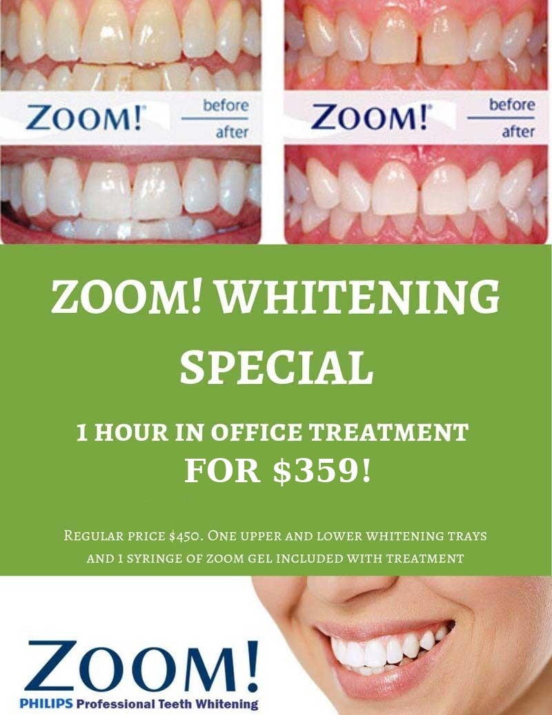 Zoom! Whitening special at Norco Valley Dental